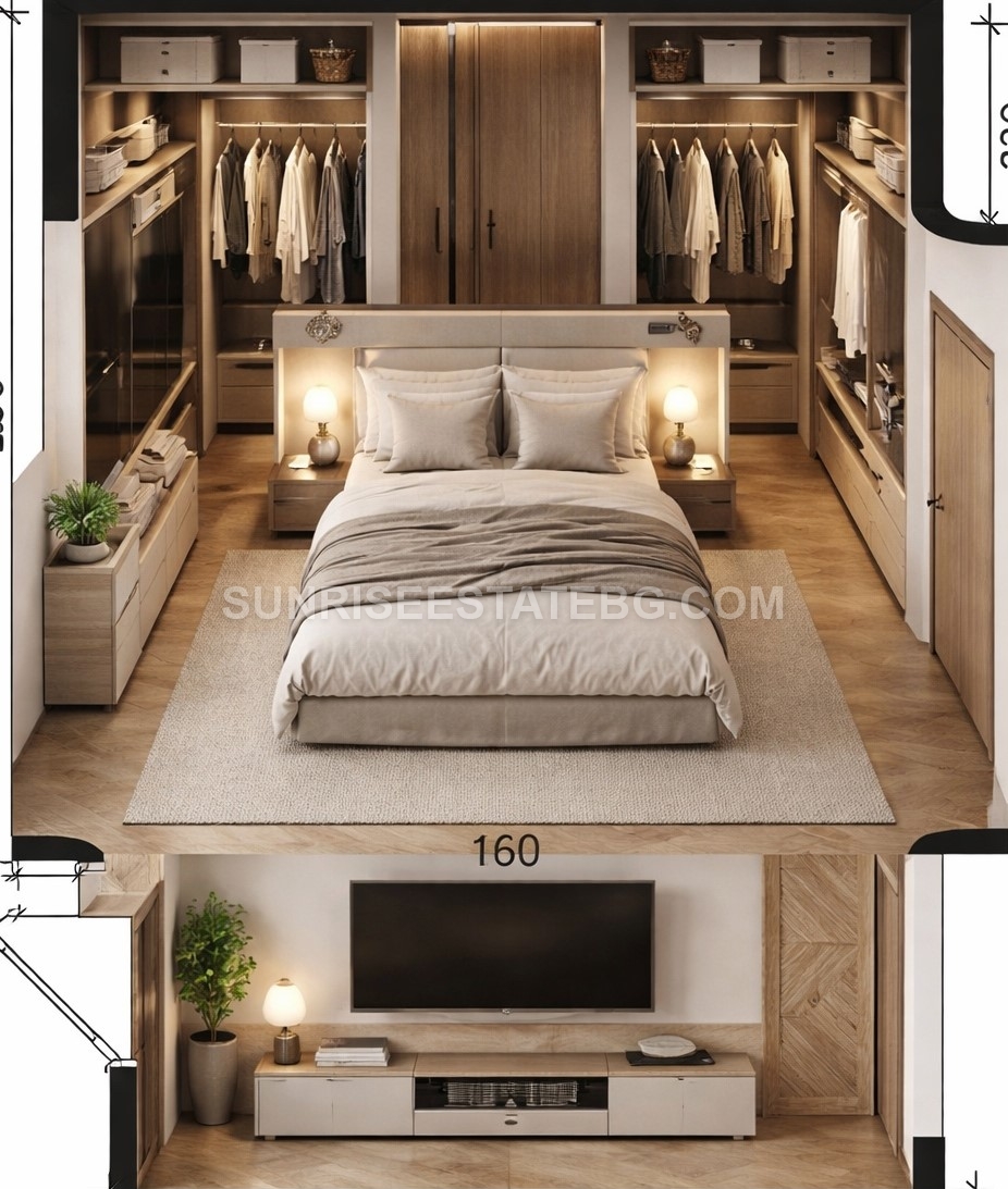 TWO-ROOM APARTMENT IN A COMPLETED BUILDING