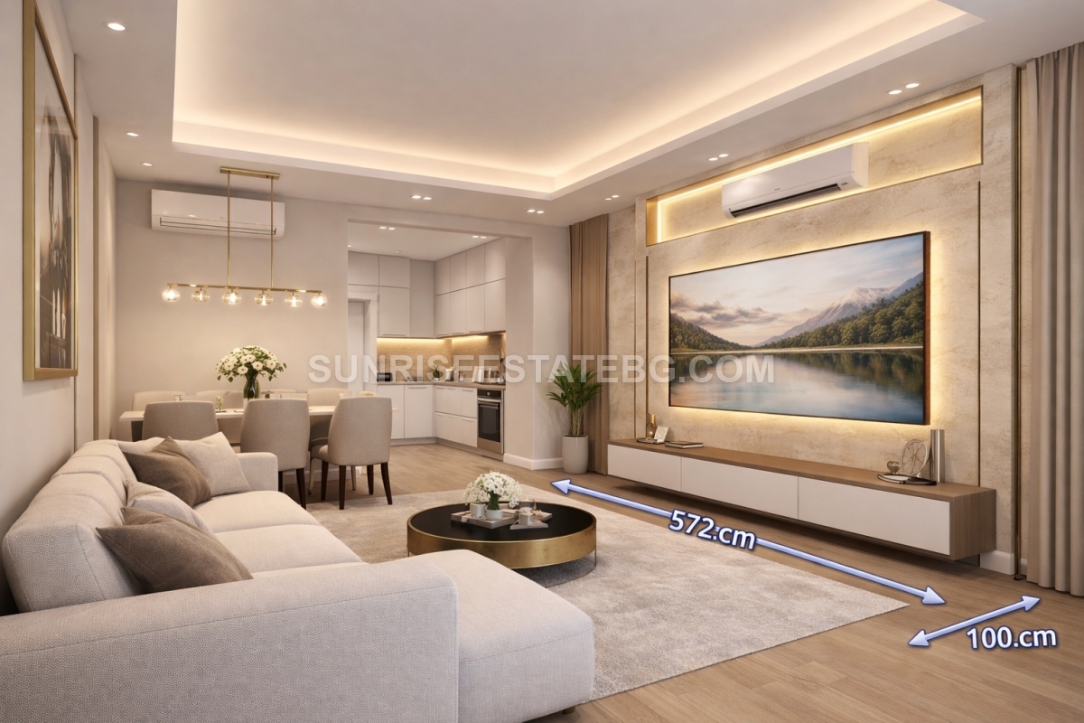 TWO-ROOM APARTMENT IN A COMPLETED BUILDING