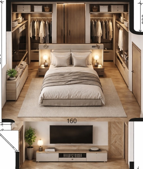 TWO-ROOM APARTMENT IN A COMPLETED BUILDING